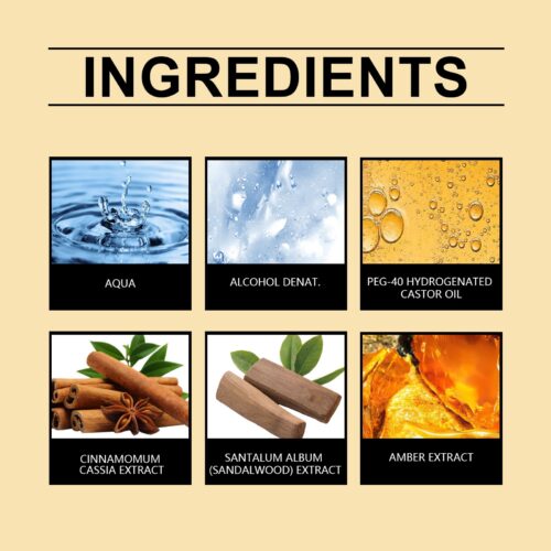 Roxelis Lasting Natural Men Fragrance