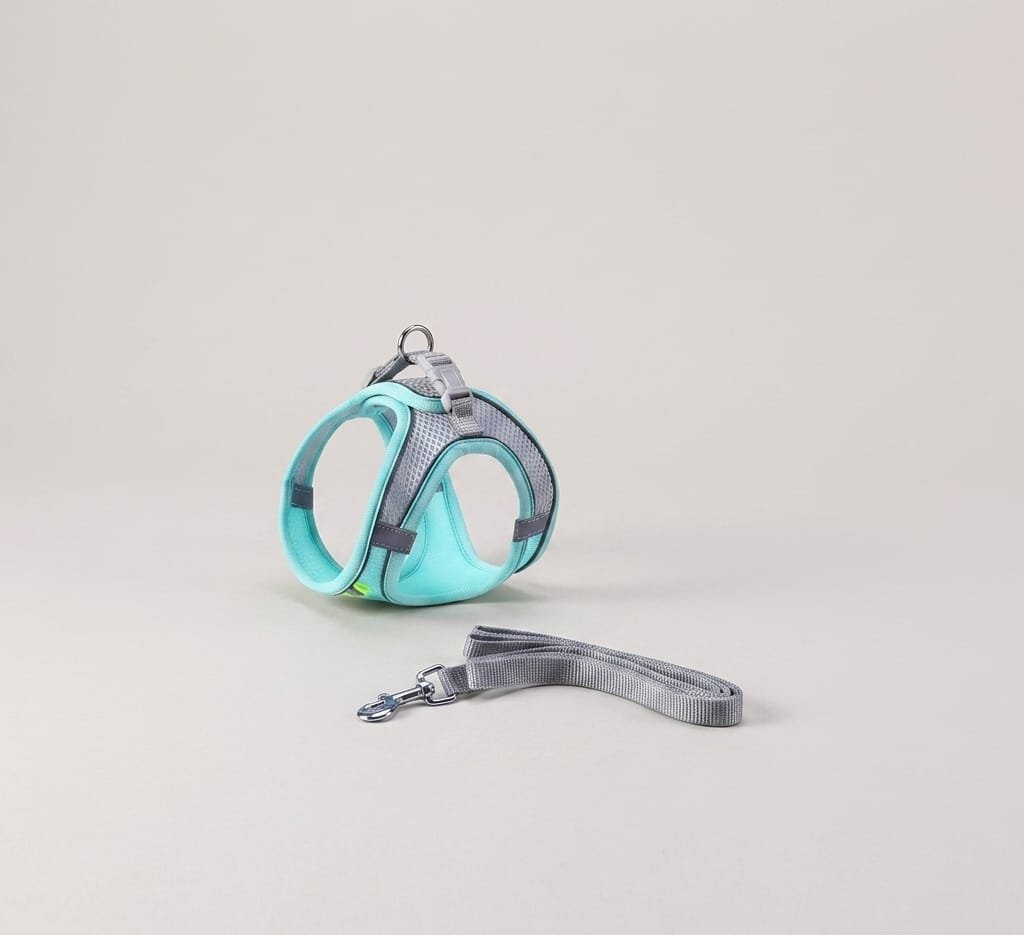 Adjustable Reflective Breathable Mesh Pet Harness