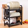 Stainless Steel Dish Storage Rack