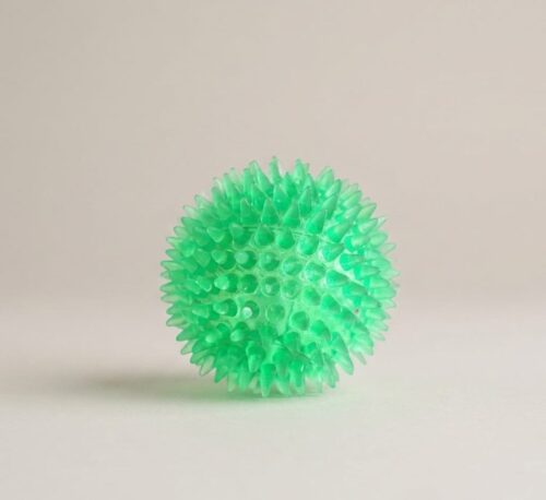 Dog-voice-toy-prick-ball-small-dog-pet-TPR-grinding-toy-ball-2.jpeg Interactive Pig Face Dog Ball