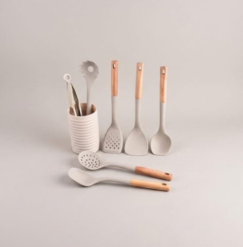 7-Piece Silicone Pack Nylon Cookware Set